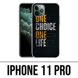 Custodia per iPhone 11 Pro - Una scelta di vita