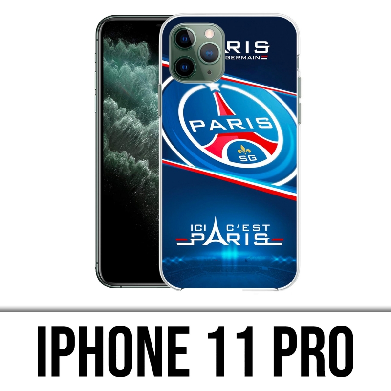 Coque iPhone 11 Pro - PSG Ici Cest Paris