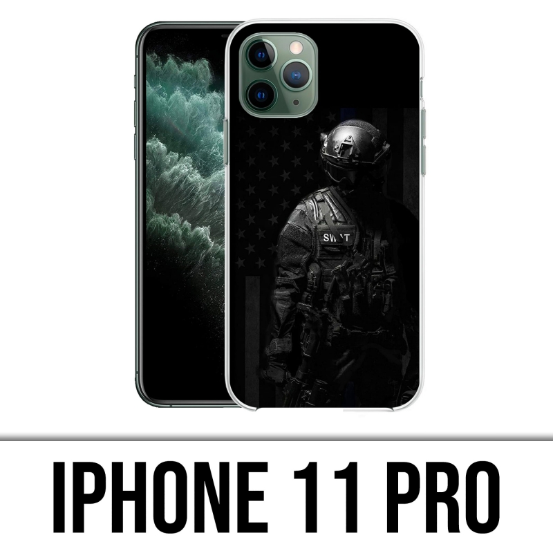 Coque iPhone 11 Pro - Swat Police Usa