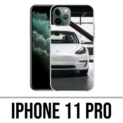 IPhone 11 Pro Case - Tesla Model 3 White
