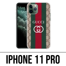 Funda para iPhone 11 Pro - Gucci Bordado