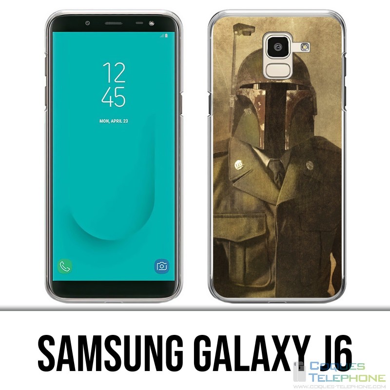 Custodia Samsung Galaxy J6 - Star Wars Boba Fett vintage
