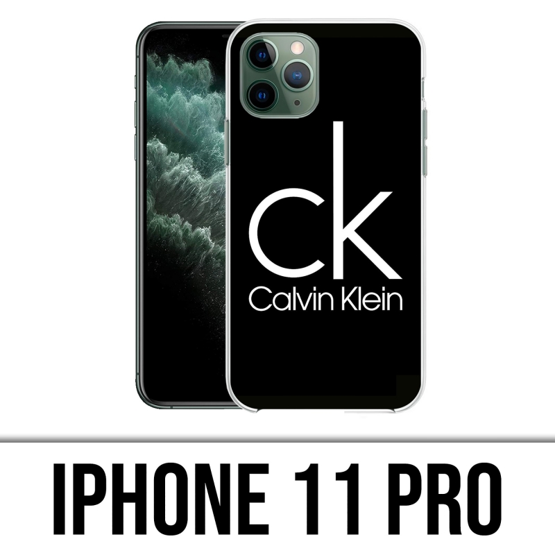 IPhone 11 Pro Case - Calvin Klein Logo Schwarz