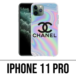 Custodia per iPhone 11 Pro - Chanel Holographic