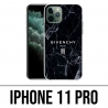 Coque iPhone 11 Pro - Givenchy Marbre Noir