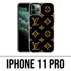 Coque iPhone 11 Pro - Louis Vuitton Gold