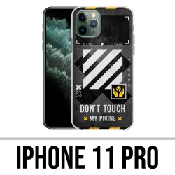 Custodia per iPhone 11 Pro - Bianco sporco non toccare il telefono