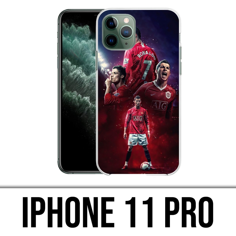 Coque iPhone 11 Pro - Ronaldo Manchester United
