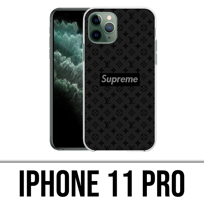 IPhone 11 Pro Case - Supreme Vuitton Schwarz