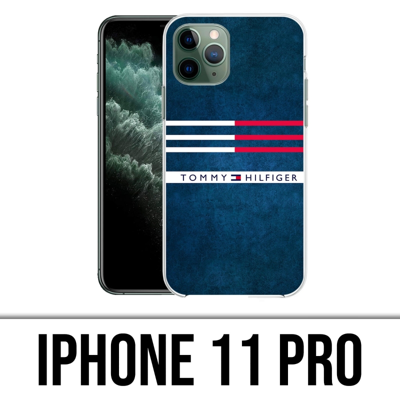 Coque iPhone 11 Pro - Tommy Hilfiger Bandes