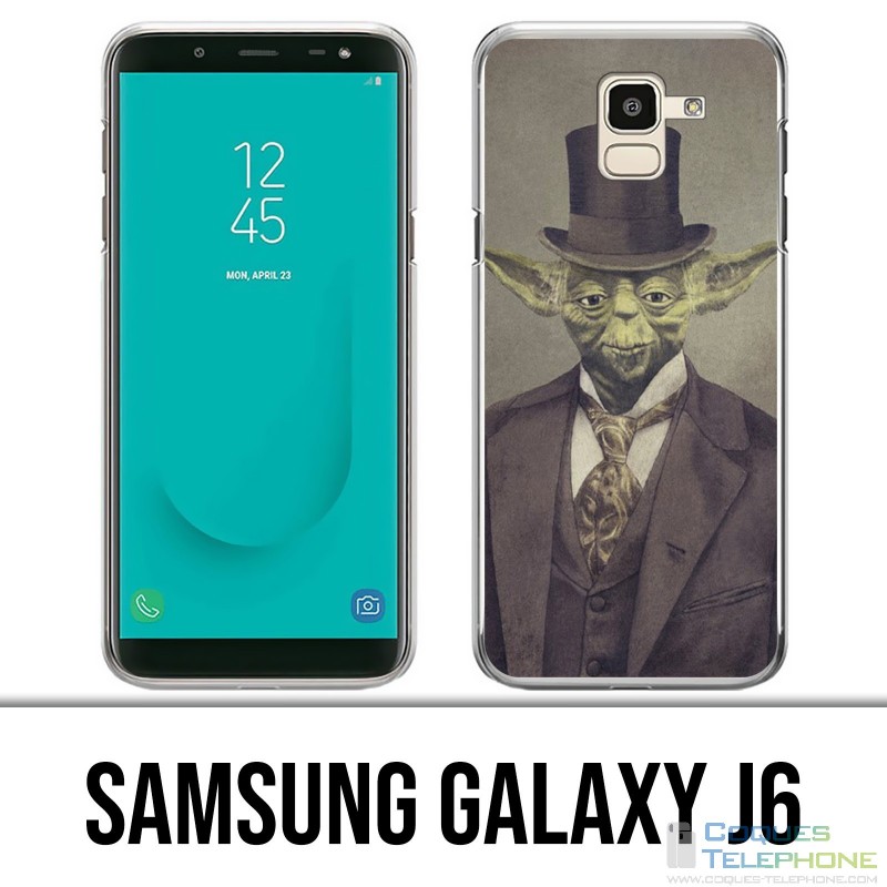 Carcasa Samsung Galaxy J6 - Star Wars Vintage Yoda