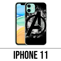 Coque iPhone 11 - Avengers Logo Splash