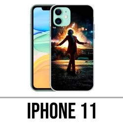 Coque iPhone 11 - Joker Batman On Fire