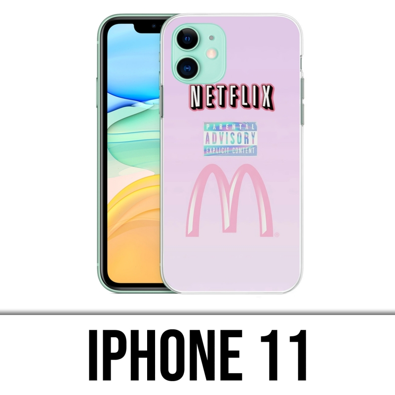 Funda para iPhone 11 - Netflix y Mcdo