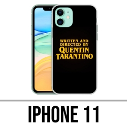 Coque iPhone 11 - Quentin Tarantino