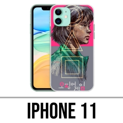 IPhone 11 Case - Squid Game Girl Fanart