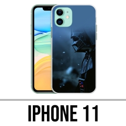 Coque iPhone 11 - Star Wars Dark Vador Brume
