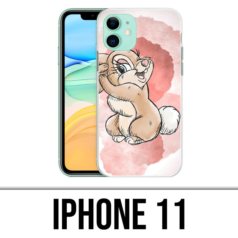Coque pour iPhone 11 - Disney Lapin Pastel. Accessoire téléphone