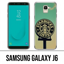 Carcasa Samsung Galaxy J6 - Vintage Starbucks