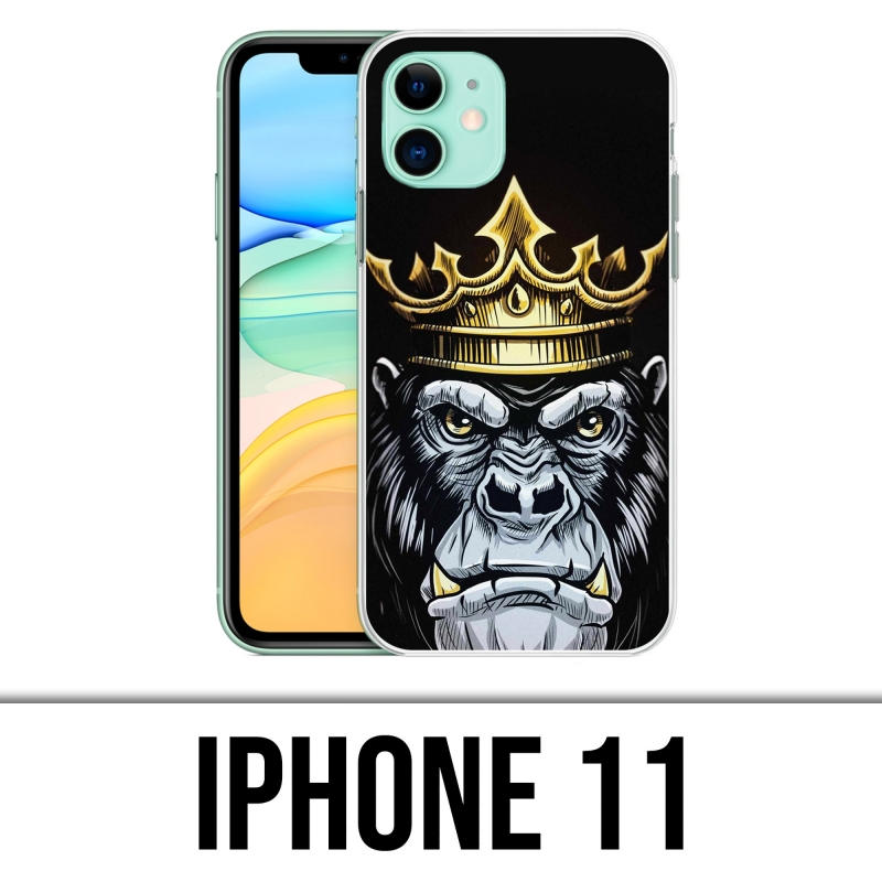 Coque iPhone 11 - Gorilla King
