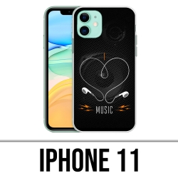IPhone 11 Case - Ich liebe Musik