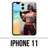 Custodia per iPhone 11 - PUBG Girl