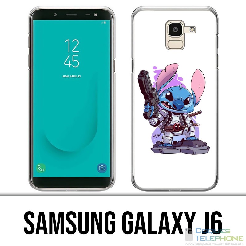 Samsung Galaxy J6 Case - Deadpool Stitch
