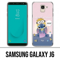 Samsung Galaxy J6 Hülle - Stitch Papuche