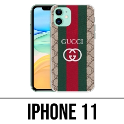 Coque iPhone 11 - Gucci Brodé
