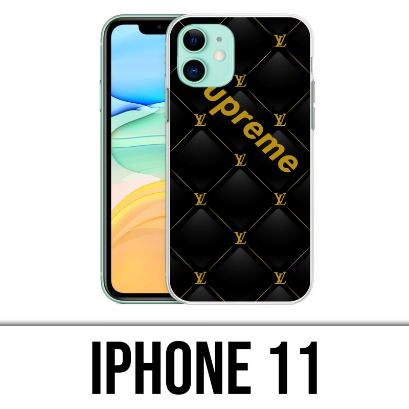 Coque iPhone 11 - Supreme Vuitton