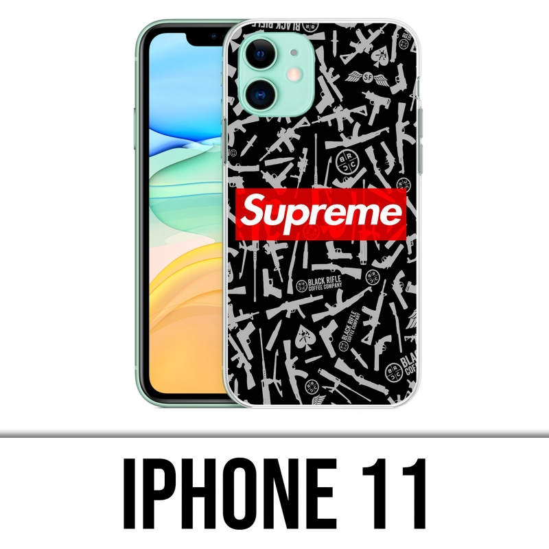 Funda para iPhone 11 - Rifle negro supremo