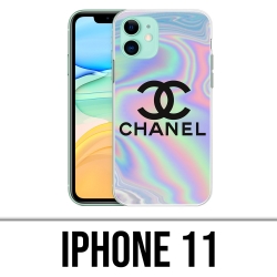 Funda para iPhone 11 - Chanel Holográfica