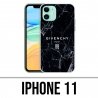 Coque iPhone 11 - Givenchy Marbre Noir