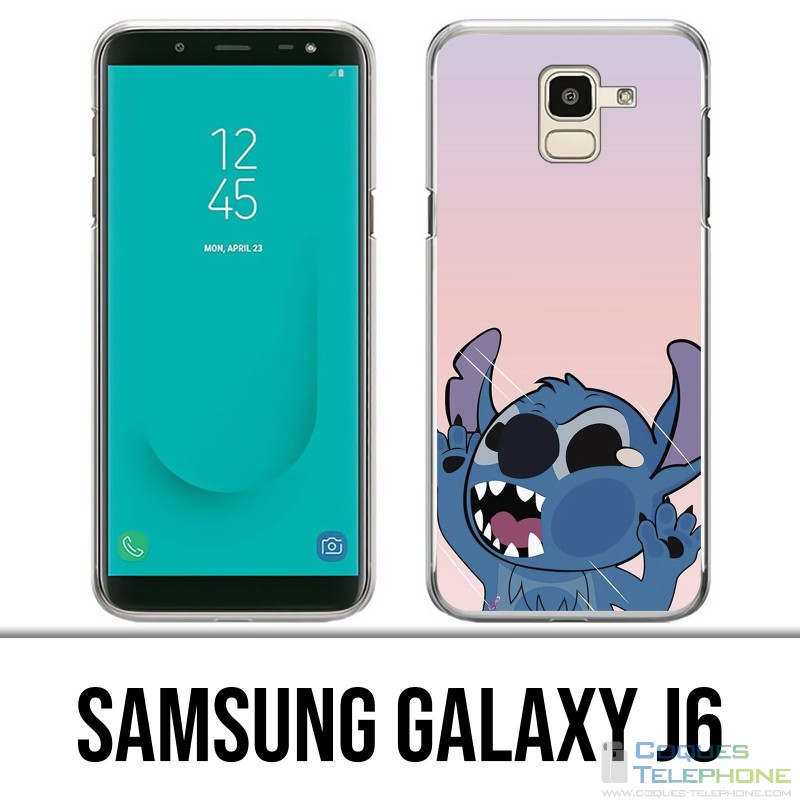 Samsung Galaxy J6 Hülle - Stitch Glass