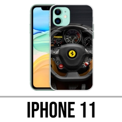 Coque iPhone 11 - Volant Ferrari