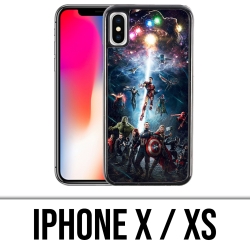 Custodia per iPhone X / XS - Avengers Vs Thanos