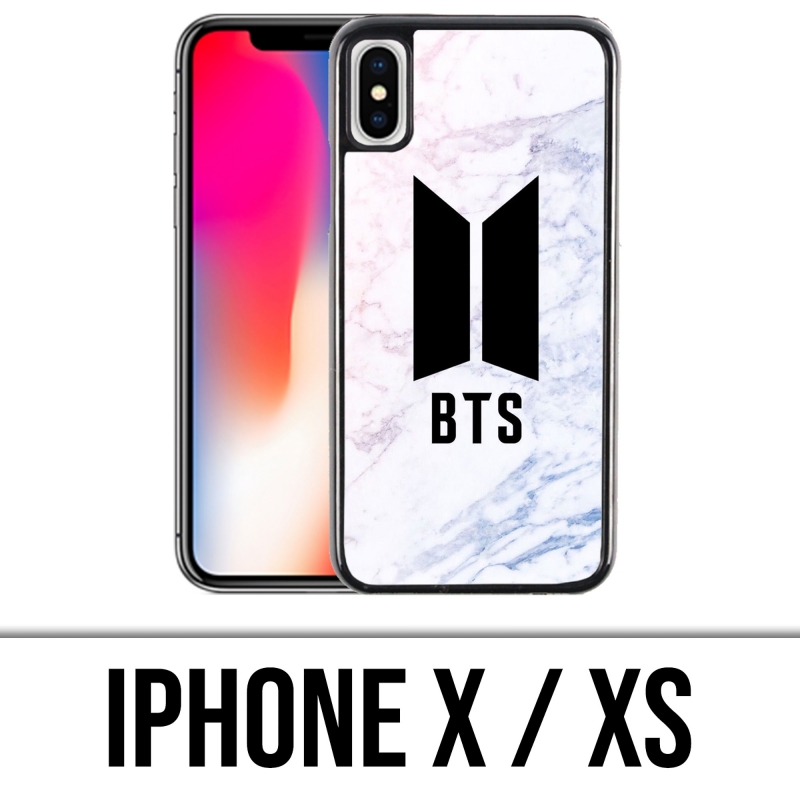 Custodia per iPhone X / XS - Logo BTS