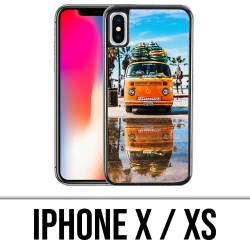 Cover iPhone X / XS - VW Beach Surf Bus
