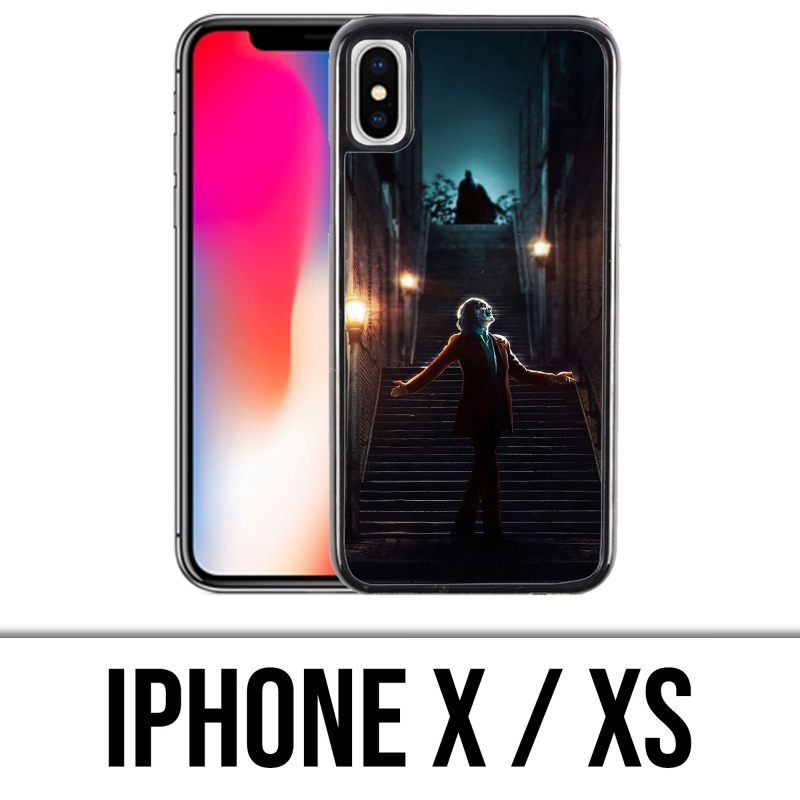 Custodia per iPhone X / XS - Joker Batman Cavaliere Oscuro