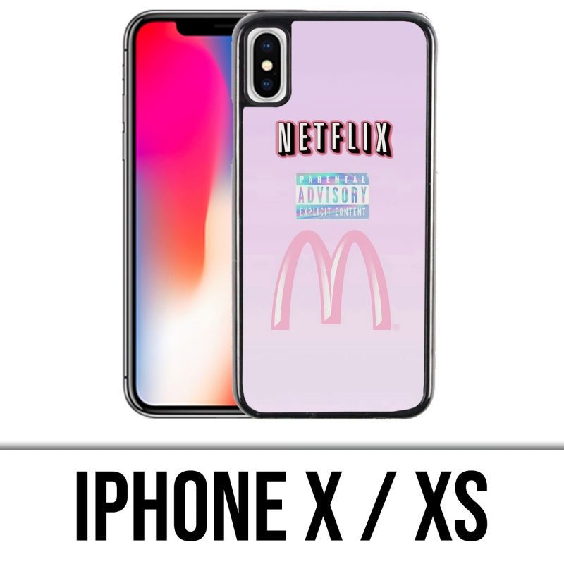 IPhone X / XS Case - Netflix And Mcdo