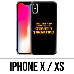 Coque iPhone X / XS - Quentin Tarantino