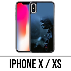 Coque iPhone X / XS - Star Wars Dark Vador Brume
