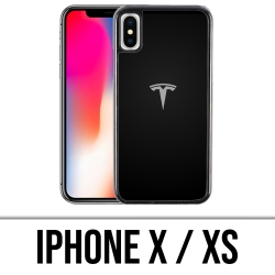 Custodia per iPhone X / XS - Logo Tesla