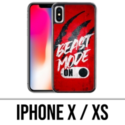 Coque iPhone X / XS - Beast Mode