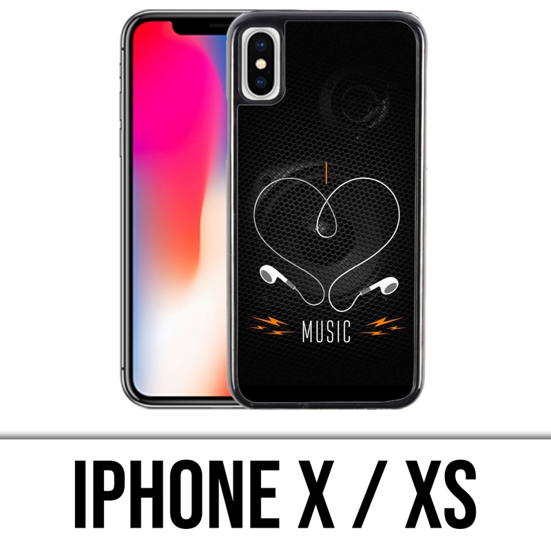 IPhone X / XS Case - I Love Music