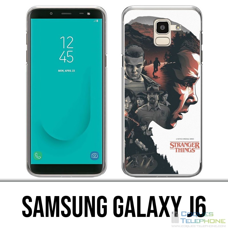 Custodia Samsung Galaxy J6 - Stranger Things Fanart