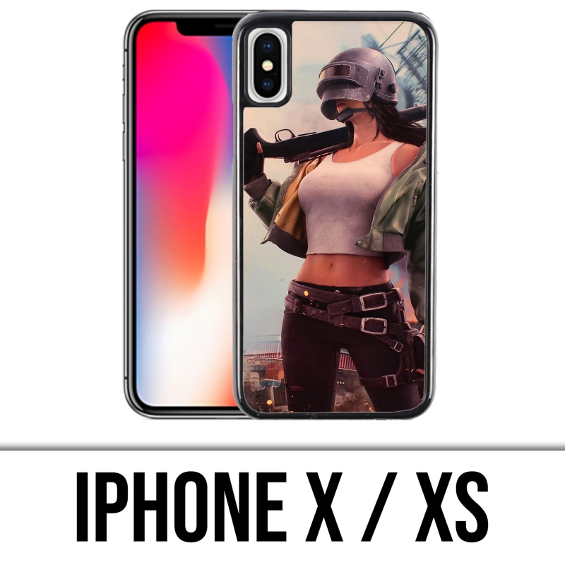 IPhone X / XS Case - PUBG Girl