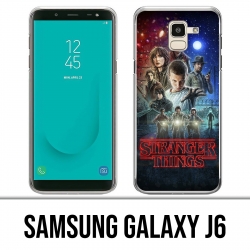 Custodia Samsung Galaxy J6 - Poster di Stranger Things