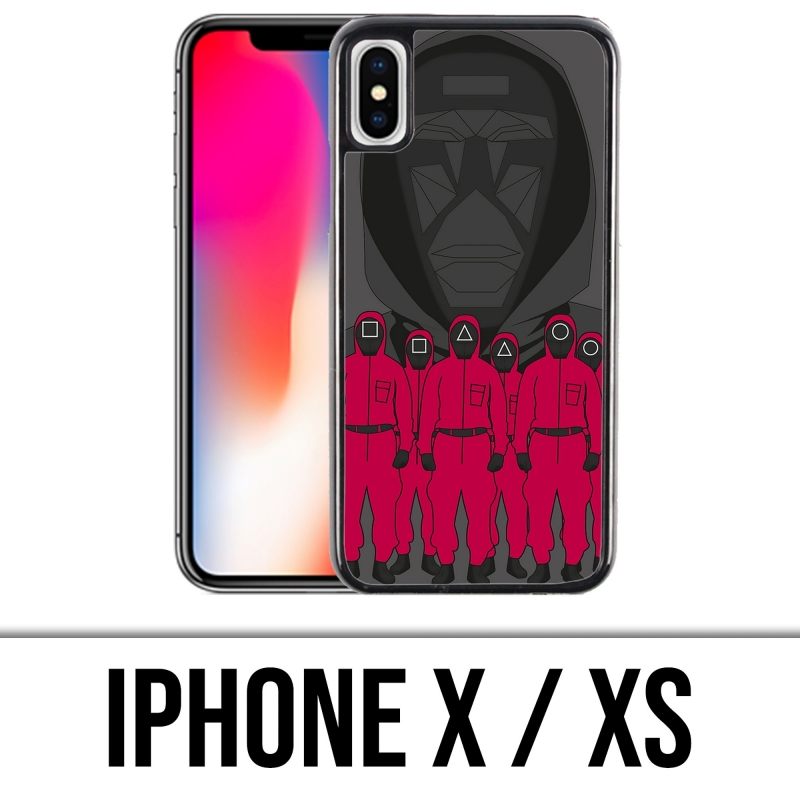 IPhone X / XS Case - Squid Game Cartoon Agent