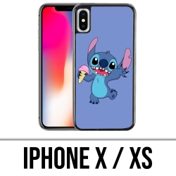Coque iPhone X / XS - Stitch Glace